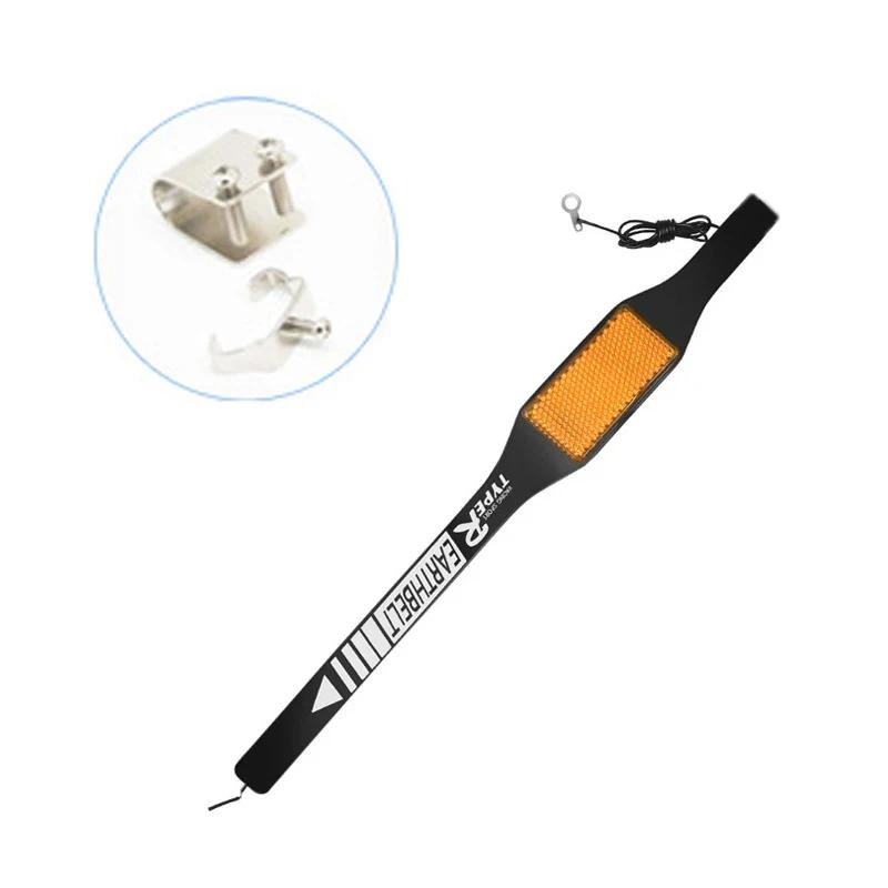 1 Stück Auto statischer Erdungsstreifen, Drahtkette, Antistatik-Eliminator, Abgasrohr des Fahrzeugs ableiten, Abschleppseil Zubehör