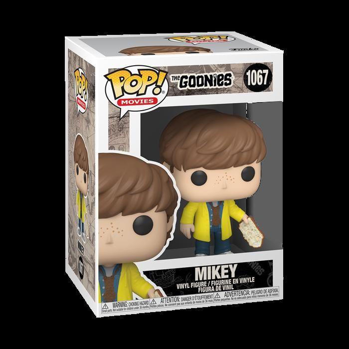 Figurine - funko pop - the goonies - mikey avec carte - multicolore - neuf sous licence officielle