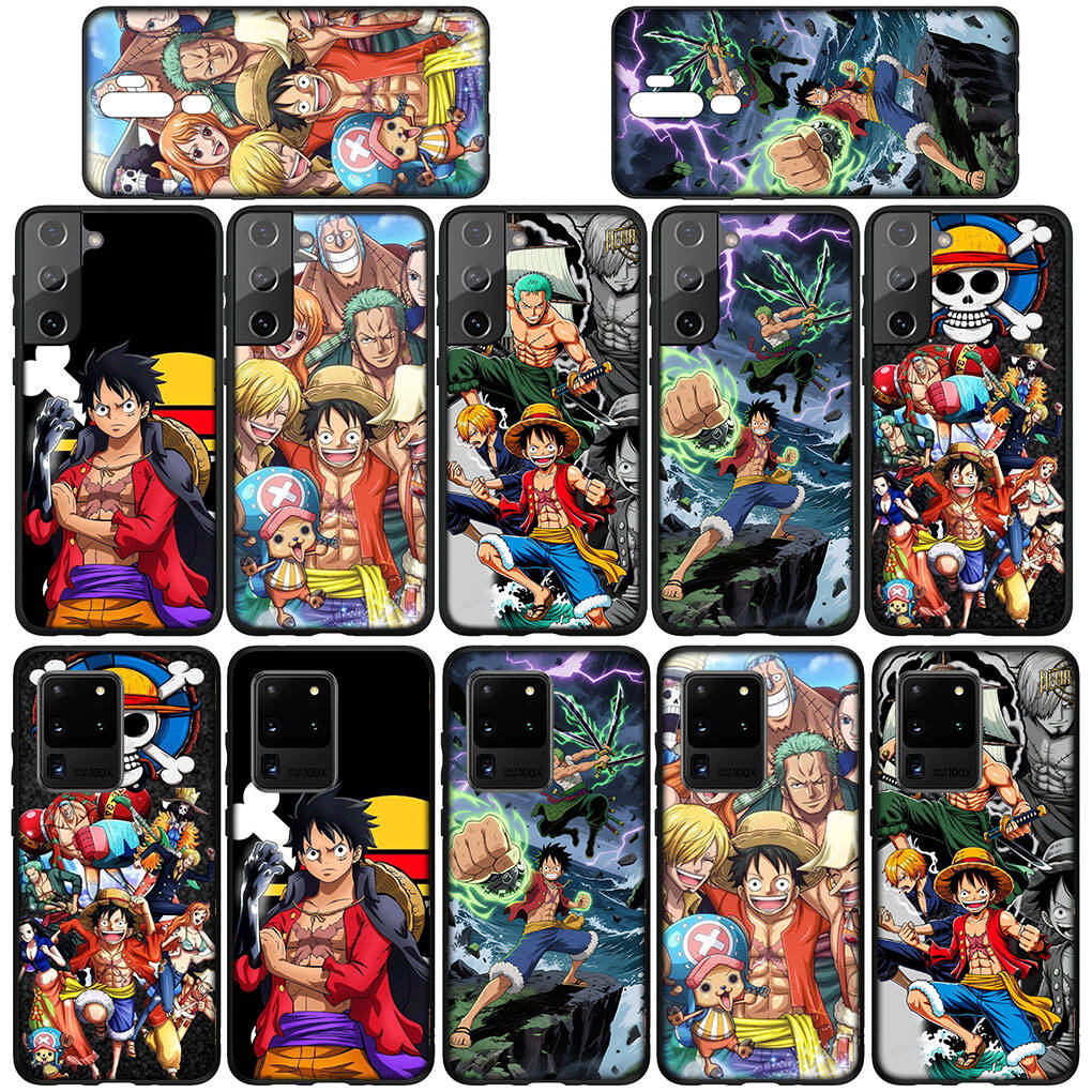 Phone Case for iPhone 17 15 16 Plus Redmi Note 14 12 11 13 Pro Max Huawei P30 P20 Lite OPPO A60 A40 A80 A54 Comics One Pieces Roronoa Zoro Luffy Cover
