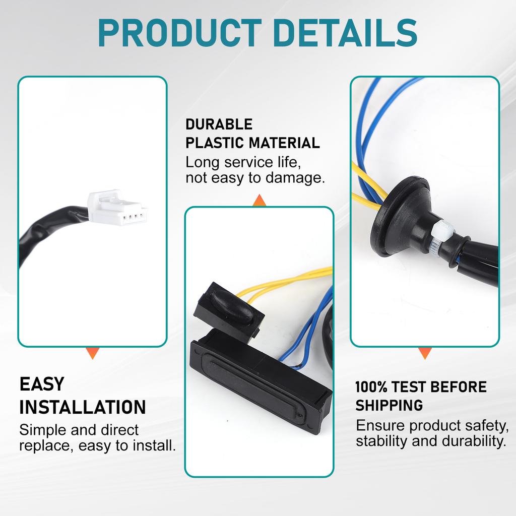 Car Tailgate Switch Trunk Lid Opening Button For Nissan Rogue 2.5L 2008-2015 25380-JM00A 25380JM00A Rear Liftgate Switch