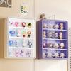 Cutie de Depozitare Montată pe Perete Pentru Figurine de Acțiune Raft de Afișare cu Aspirație Magnetică Organizator pentru Jucării Cutie Oarbă Cutie de Depozitare Păpuși Rezistentă la Praf