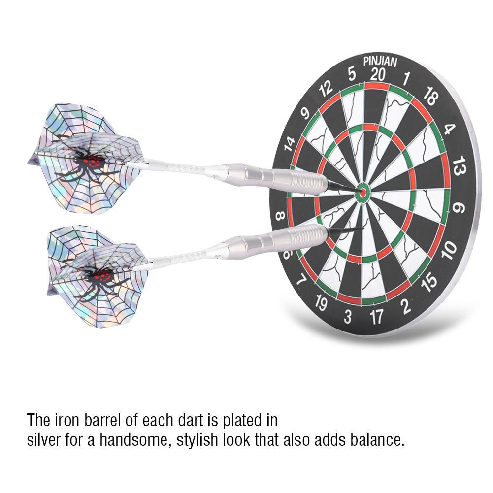 3 ks 3,5cm Ocelový Hrot Cílové Házecí Šipky Jehlová Sada pro Šipkový Terč