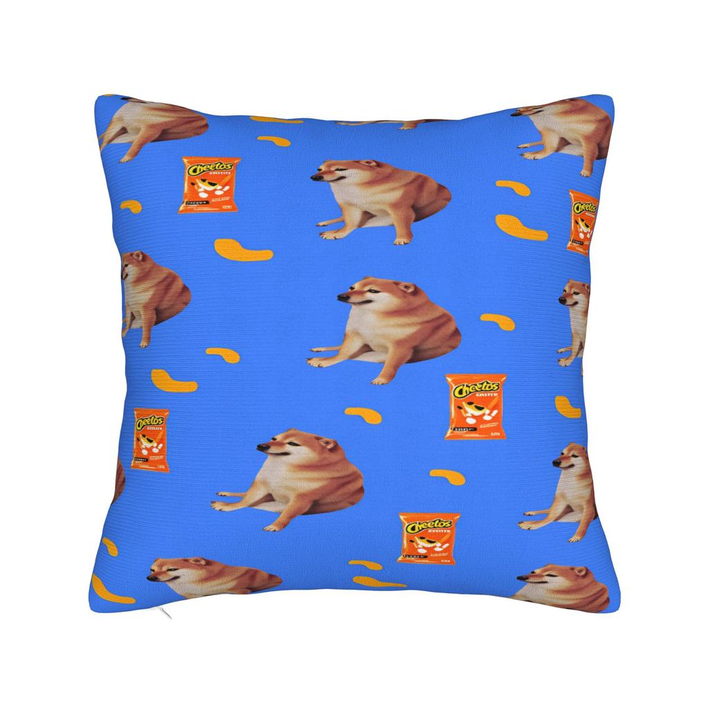 Cheetos Hot Snack Cartoon Chester Pillowcases Retro Trendy Pillow Case For Sofa Home Decoration Soft Pillow Cover