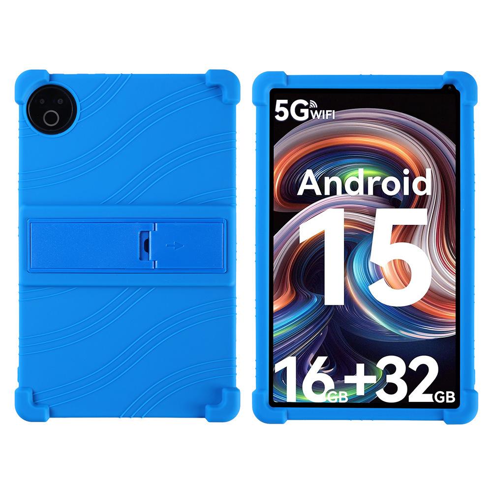 Kids Friendly Shockproof TPU Case for Evermyth KB1001 10, Full Coverage Bumper with Adjustable Kickstand, Multiple Colors