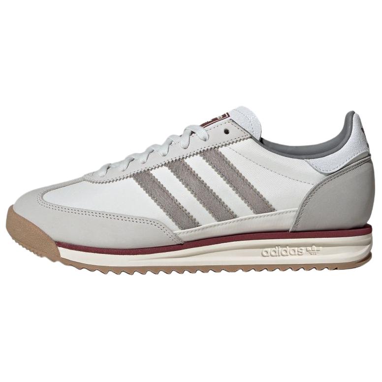 Adidas Originals Sl 72 Rs Classic Comfortable Slip Resistant Durable Low Top Lifestyle Casual Shoes Unisex Casual Shoes Off-White Gray JR8086