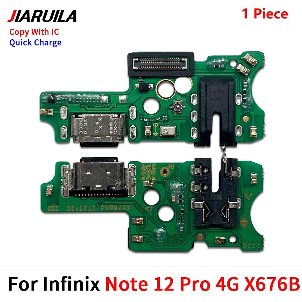 USB Charging Port Board Flex Cable Connector Parts  For Infinix Note 7 8 8i 11 11 11S 11 11 Pro Lite VIP Microphone Module