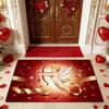 Romantic Style Bedroom Decor Red Carpet Valentine's Day Carpets for Living Room Waterproof Lounge Soft Floor Mat Anti-slip Rug