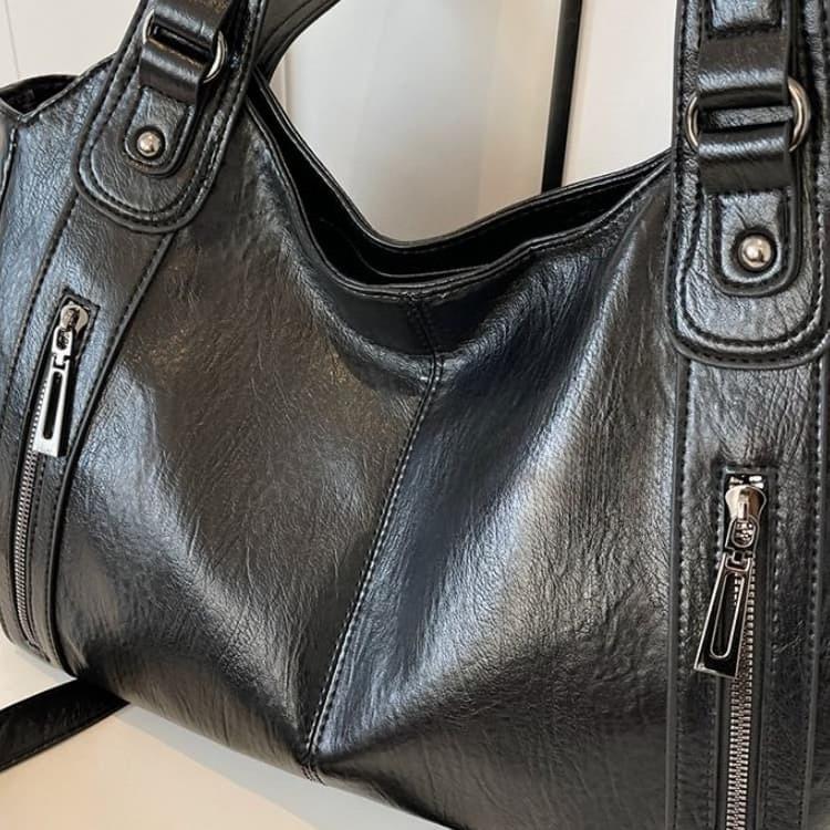 New women's retro portable shoulder diagonal span tote bag