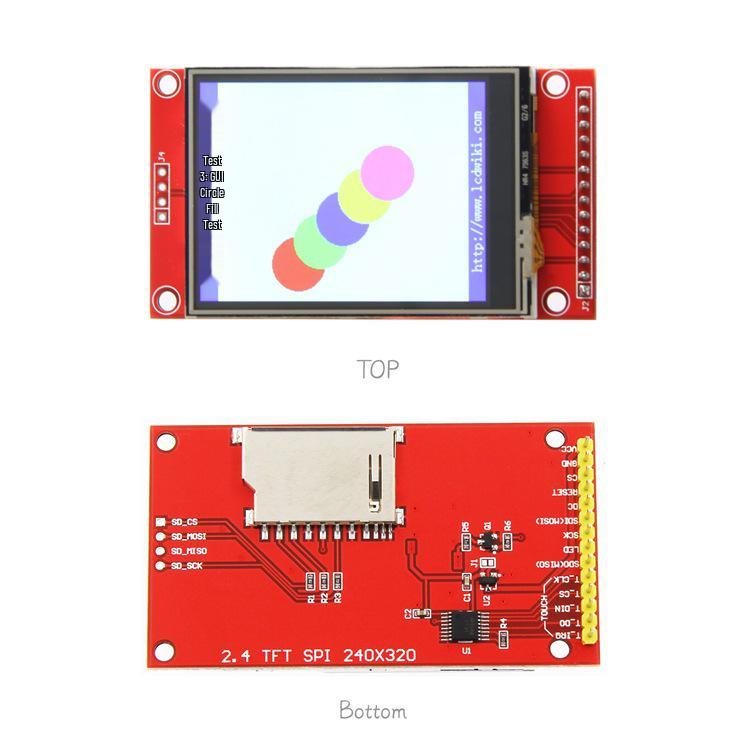 2,4-Zoll SPI LCD TFT Display Modul 240x320 ILI9341