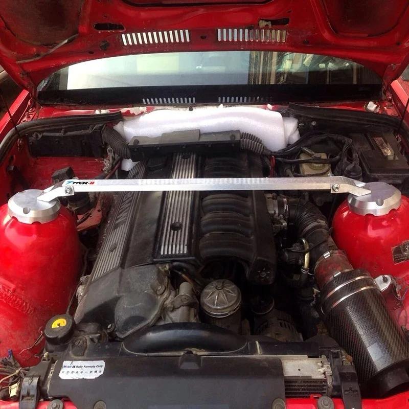 Stiffen Front Racing Engine Front Tower Strut Bar Brace Front Strut Bar for BMW 3 Series 1992-2000 E36 Suspension Strut Bars