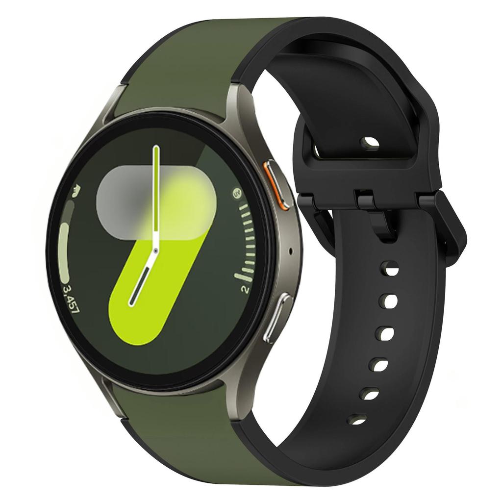 No Gap Silicone Band for Samsung Galaxy Watch 7 6 5 4 5Pro 44mm 40mm 45mm Soft Bracelet Galaxy Watch 6/4 Classic 43mm 47mm Strap