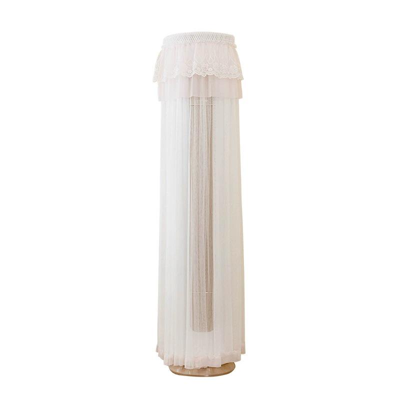 Cylindrical Vertical Air Conditioner Windshield – Anti-Direct Blow, No-Removal, Dust Cover Sleeve.
