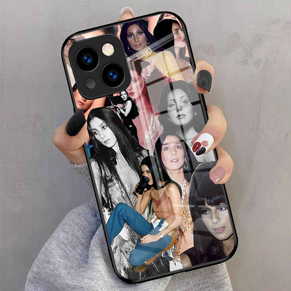Is S-singer C-Chers Phone Case For IPhone 17 Pro Max 16 15 14 Pro Max 13 11 X Xs Xr 8 7Plus Glass Cover