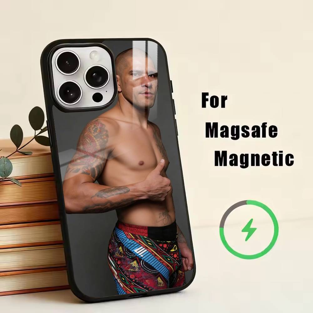 D-Fighting Pereira Alex Phone Case For iPhone17,16,15,14,13,12,11 Plus,Pro Magnetic with Magsafe Wireless Charging