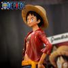 In Stock Original 28cm One Piece Anime Figure Confident Smiley Luffy Three Form Face Changing Doll Action Figurine Model Toy Kit