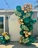 99 pcs Balloons Garland Arch Kit with Green Gold Balloons for Spring Party Wedding Birthday Baby Shower Gender Reveal Decor