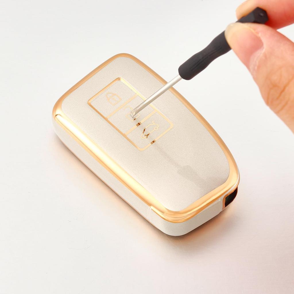 OFF WE GO TPU Key Shell Car Key Cover, Key Case, Compatible with LEXUS