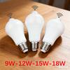 PIR Bewegungssensor Lampe E27 LED-Birne AC 85-265V 12W 15W 18W 20W mit Bewegungssensor Infrarotstrahlung Bewegungsmelder Glühbirne