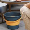 4.5/10L Portable Folding Bucket Multifunctional Thickened Silicone Bucket for Car Washing and Fishing Camping Folding Bucket