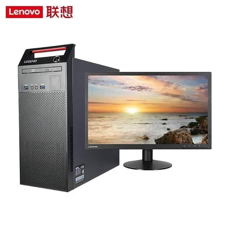 

Lenovo KaiTian M740J Commercial Xinchuang Desktop PC with 27-inch Monitor (CN version)