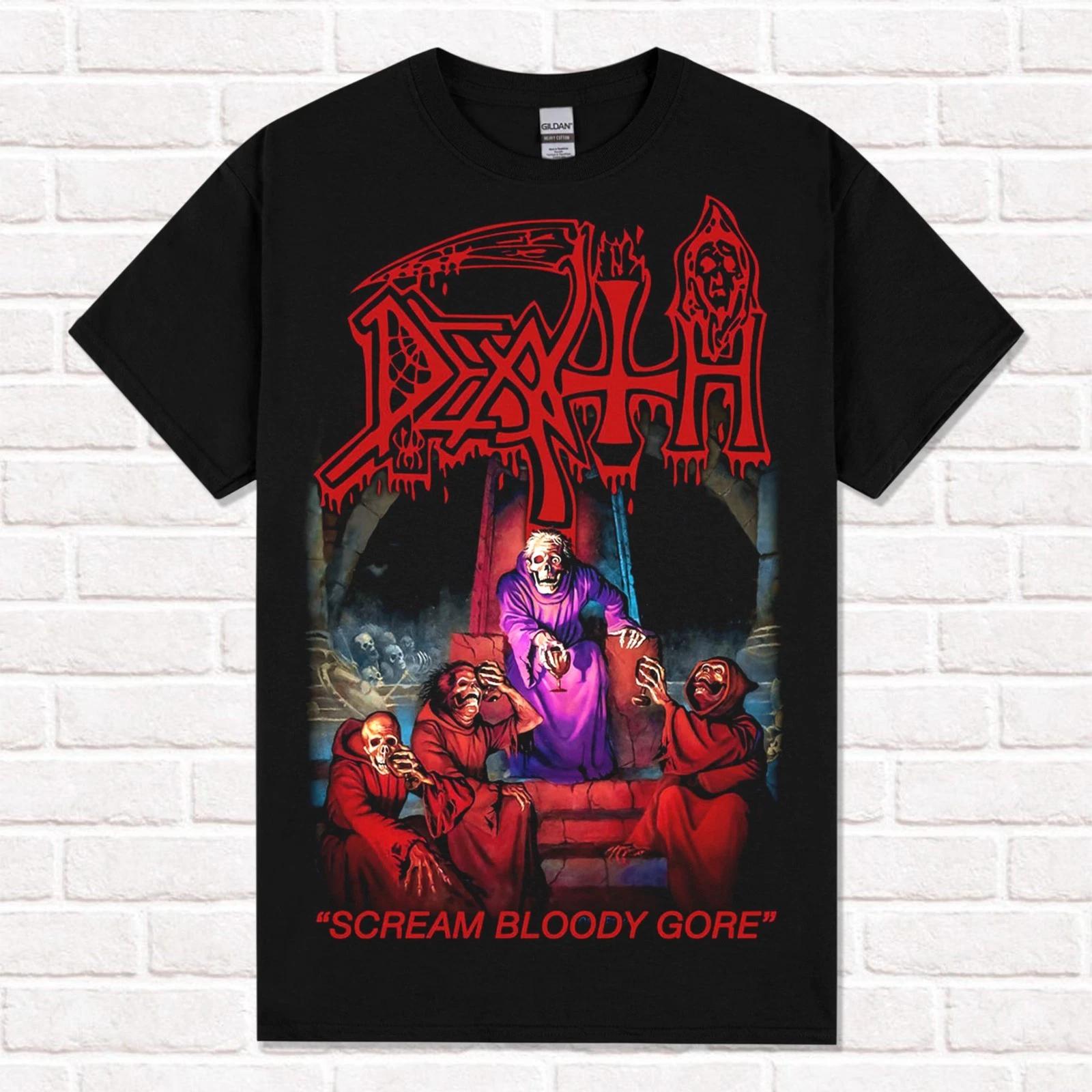 Футболка Death  Scream Bloody Gore . Прогрессивный флоридский дэт-метал 3XL
