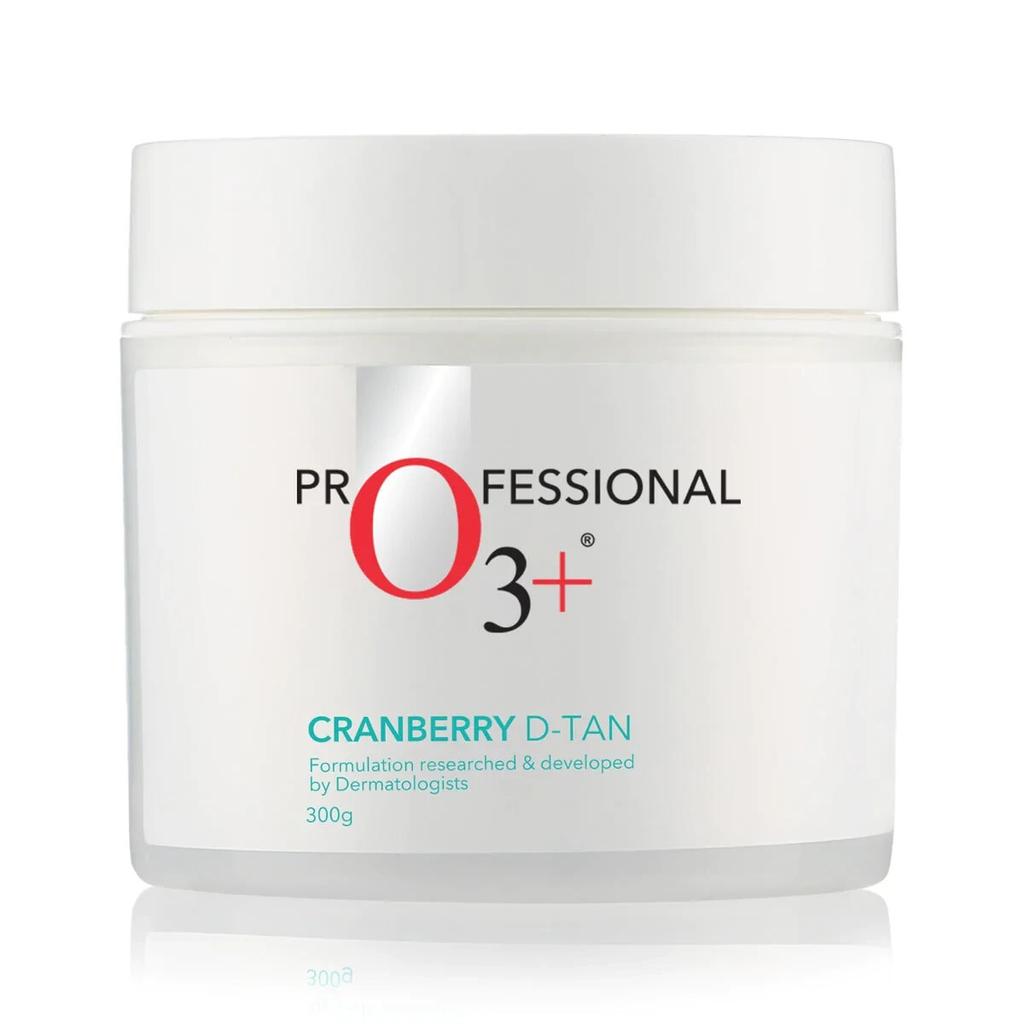 O3+ Cranberry D Tan (300g) With Natural Extracts for Tan AND Sun Damage Removal.