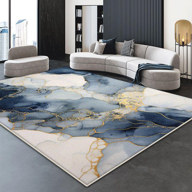Nordic Luxury Marble Living Room Carpet 200x300 Cm Large Area Non-slip Plush Rugs Decoration Bedroom Bedside Soft Floor Mats