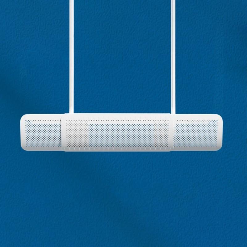 Aria condizionata Parabrezza Soffio anti-diretto Universale Antivento Montaggio a parete Deflettore di uscita dell'aria Confinamento Guida dell'aria fredda