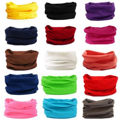 Sieviešu Pure Color Riteņbraukšanas galvassegas Galvassegas Bandanas Šalles Galvassegas Siltas