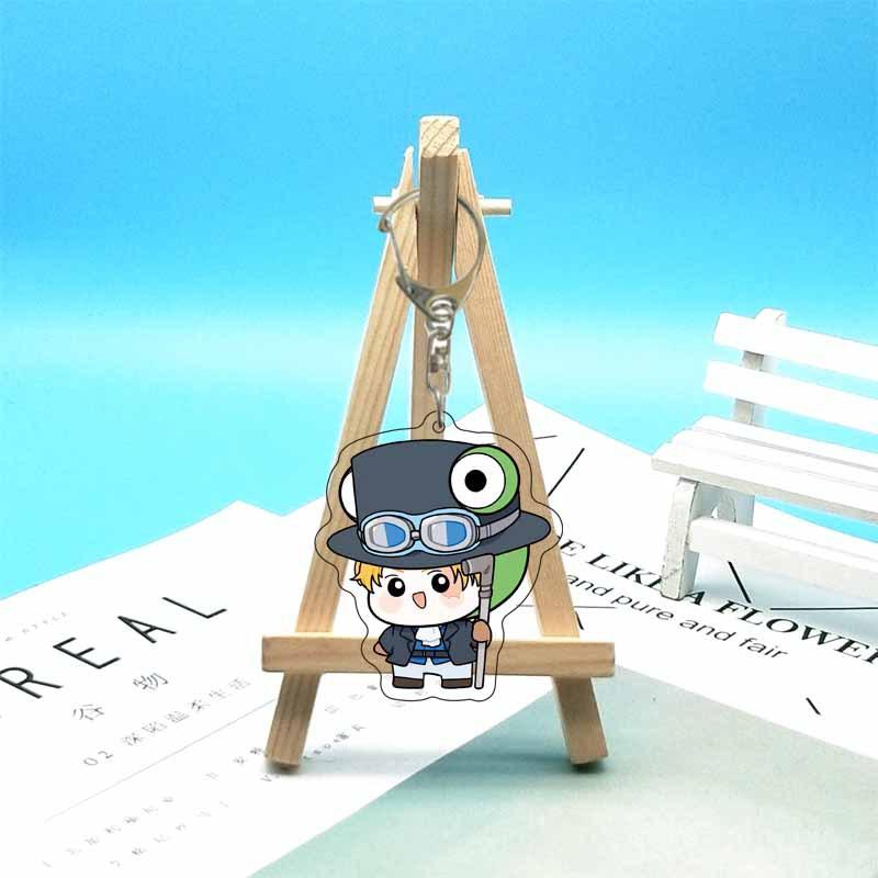 One Piece Luffy, Chopper, Law, Zoro, Ace, Sanji, Sabo Acrylic Keychain