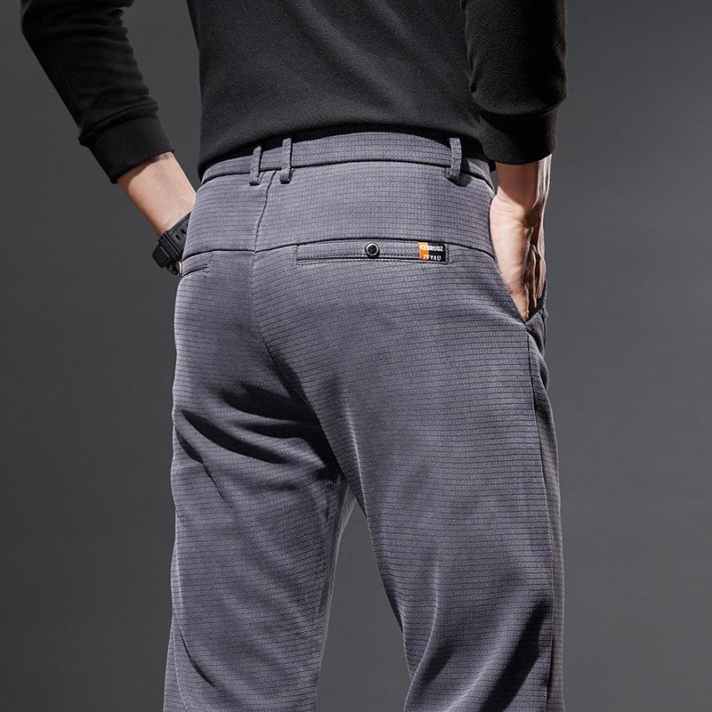 

Мужские повседневные прямые брюки: Цветной, слегка эластичный, не мнется, износостойкий, дышащий, приятный для кожи, удобный, не требует глажки. 28 (21 inch) 100 pounds