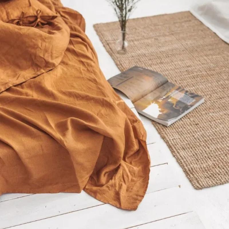280cm*100cm Pure Linen Fabric for Sewing Quilting Fabrics DIY Crafts Bags Baby Clothing Dress Bedding Sets Handmade Sewing