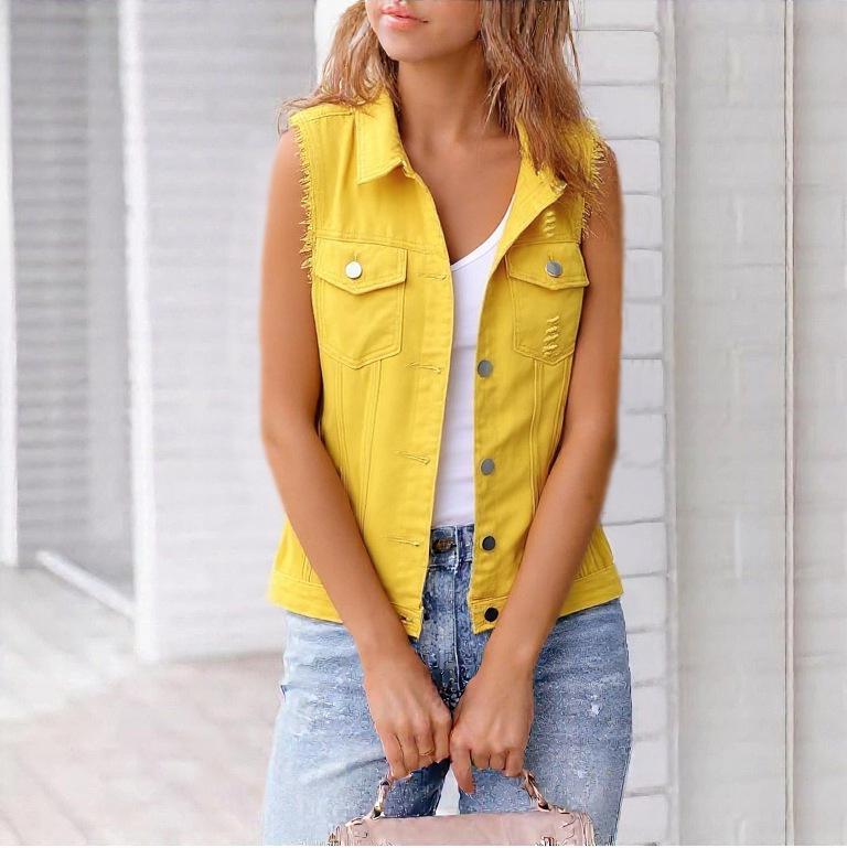 2026 Spring/Summer Women's Long-Sleeve Denim Jacket
