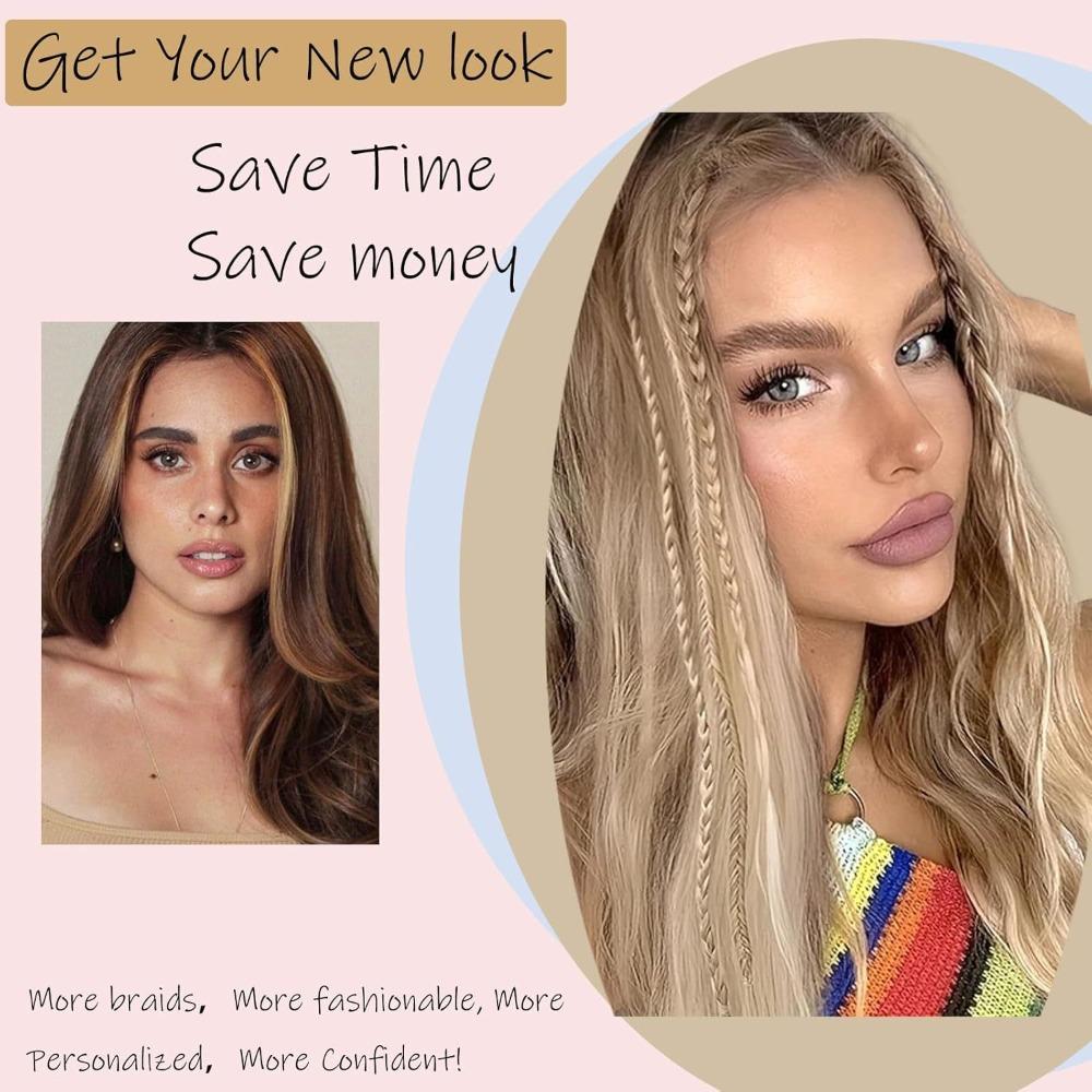 Women's Hot Girl Three-Strand Braid Wig