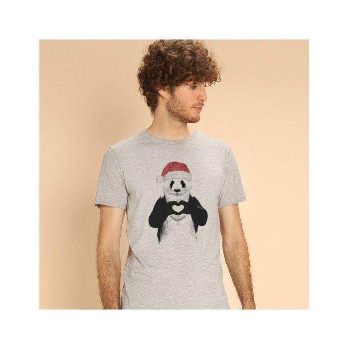 Wooop - TSHIRT HOMME SANTA PANDA XL