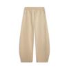 Li Ning Sports Trend Series Loose Logo Knitted Sweatpants Women bottoms AKLV912-3