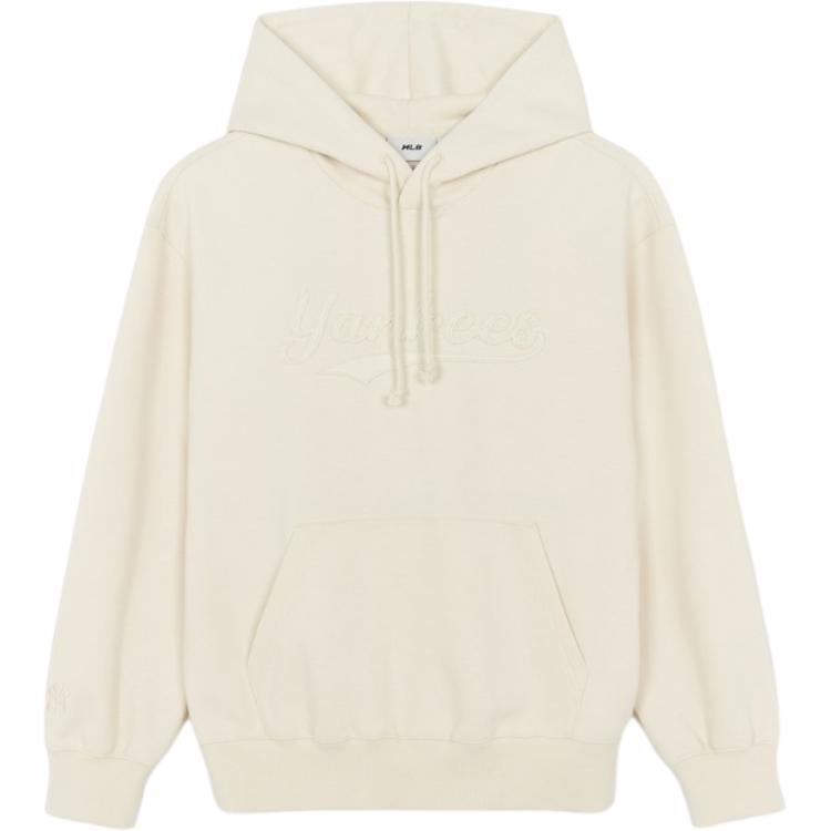 MLB New York Yankees Sweatshirts Unisex Ivory Hooded Moderate 3AHDV0354-50CRS M