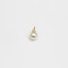 SUNDAY DISCO CLUB UNBALANCE PEARL EARRING gold