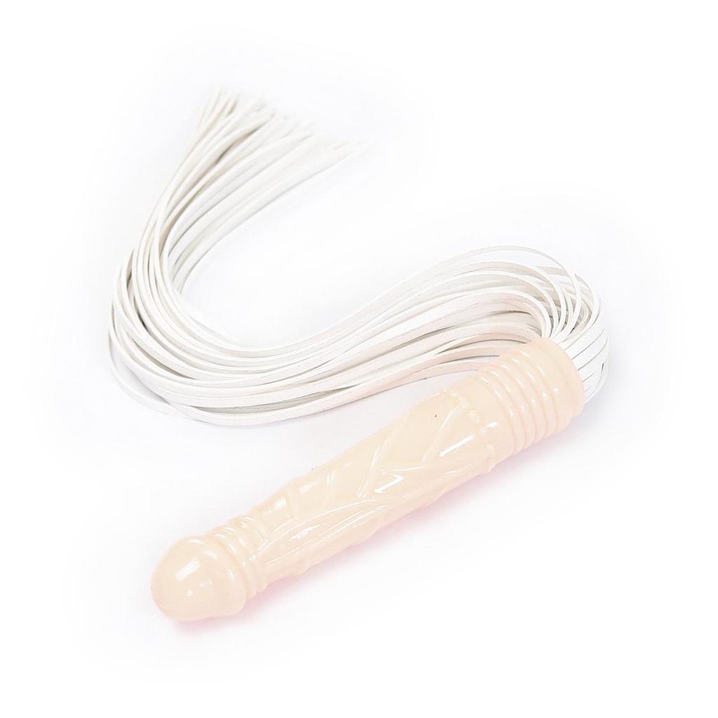 VaHppy Whip Handle Is Dildo 62cm 160g Adult SM Toys With Penis Dual Purpose Fringe Ponytail Conditioning Spanking Couple Flirting