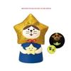 Ornamento di Natale Zakka Gatto Giapponese: Giocattolo Creativo in Resina Blind Box e Regalo Decorativo Trendy.