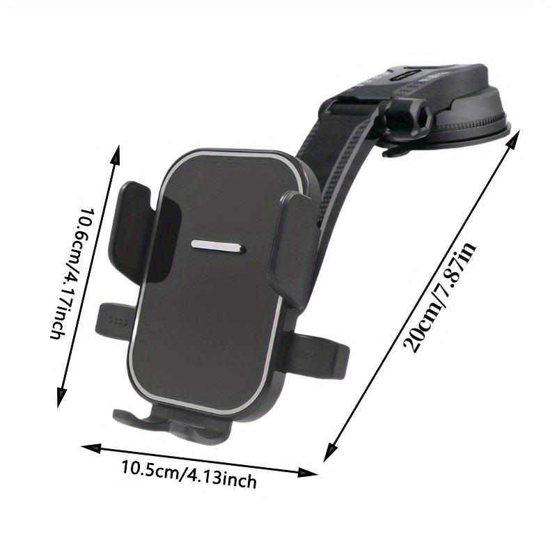 360° Adjustable Sucker Car Phone Holder Dashboard Mount Stand Suction Cup Phone Holder With Extension Rod Bracket GPS Support