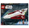 LEGO Star Wars Obi-Wan Kenobi's Jedi Starfighter Toy Constructor Set 282 Pcs Multicolore