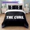 The Cure Print 3Pcs Bedding Set Duvet Cover With Two Pillowcases Soft Bed Linen For Household Bedroom