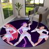 Hunter Cartoon Round Area Rug,Carpet Rug for Living Room Bedroom Sofa Playroom Decor,Non-slip Floor Mat Q0021