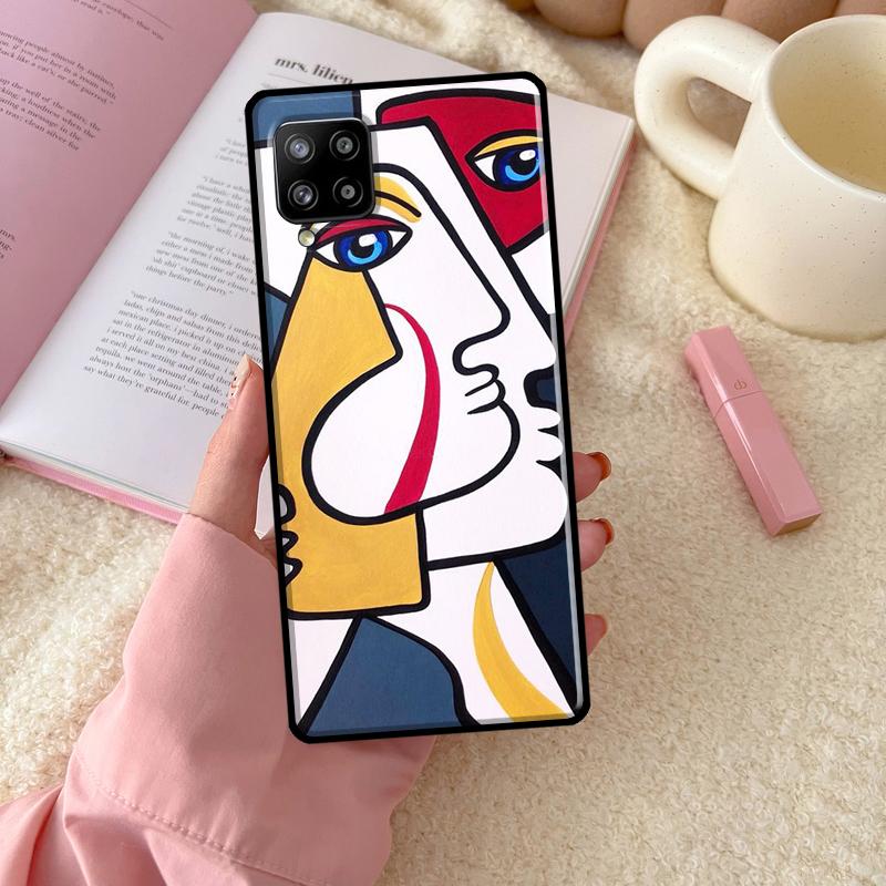 Abstract Portrait Art Painting For Samsung Galaxy A16 A26 A36 A56 A06 A53 A33 A13 A12 A32 A52 A55 A35 A15 A54 A34 A14 Case