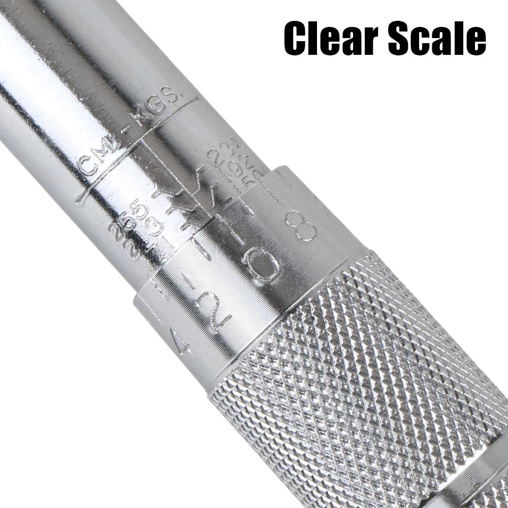 Adjustable Torque Wrench 1/4'' Drive Professional Spanner Hand Tool For Car Bicycle Motorbike Use 5-25N.m Micrometer