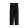 Women's High Waist Slimming Black Jeans - Petite Cigarette Pants, Versatile & Casual Straight Leg.