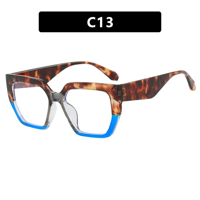 JYL Polygon Big Frame Sunglasses UV400 Unisex Classic Vintage Stylish / 13182