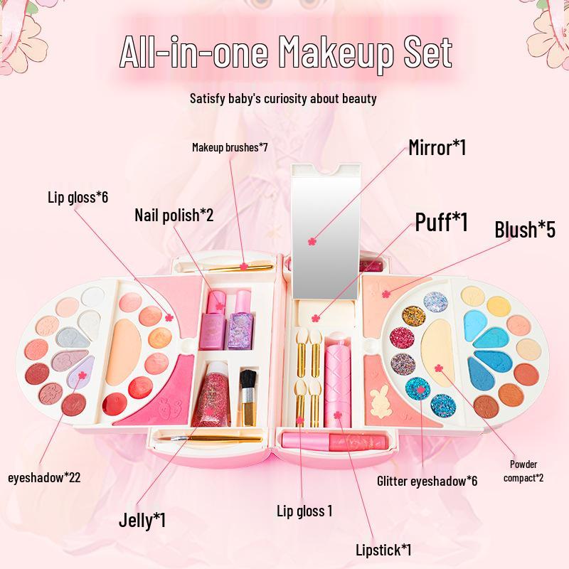 

Набор нетоксичной косметики для принцесс Dulisa для девочек и малышей