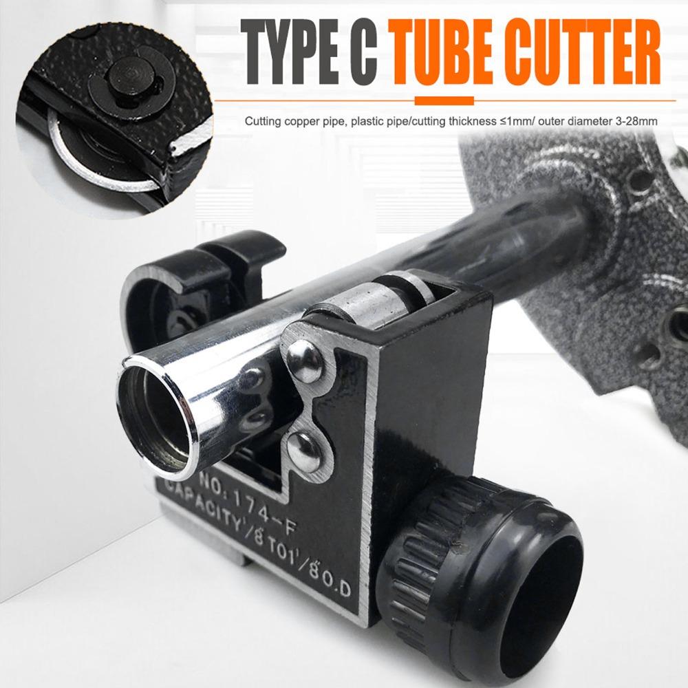 Stainless Steel Mini Pipe Cutter C Type Design Tubing Cutter Portable Tube Cutter For Plumbing
